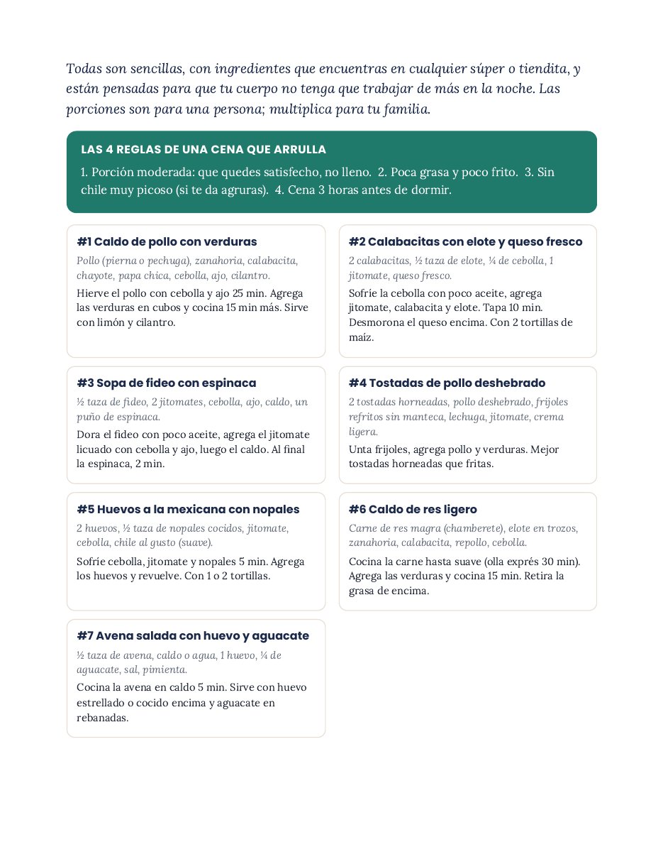 Página interior: tabla de seguimiento imprimible
